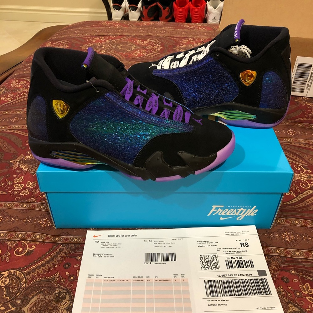Jordan 14s Dorenbachers Deadstock size 9.5.  With receipt from Nike.